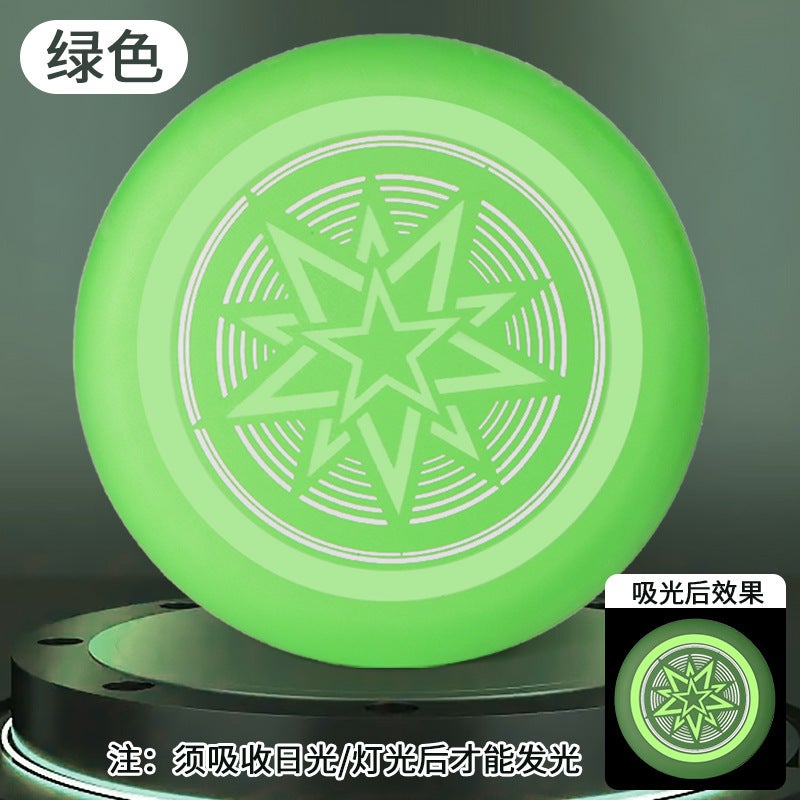 Luminous Frisbee 20Cm Kidsren'S Frisbee Soft Rubber Pu Outdoor Sports Frisbee Pet Flying Saucer Outdoor Competitive Sports - Image 1